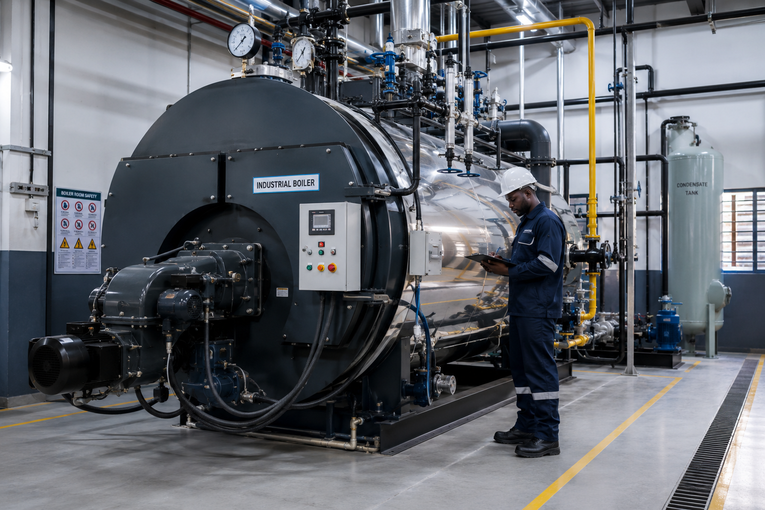Boiler training and maintenance in Kenya