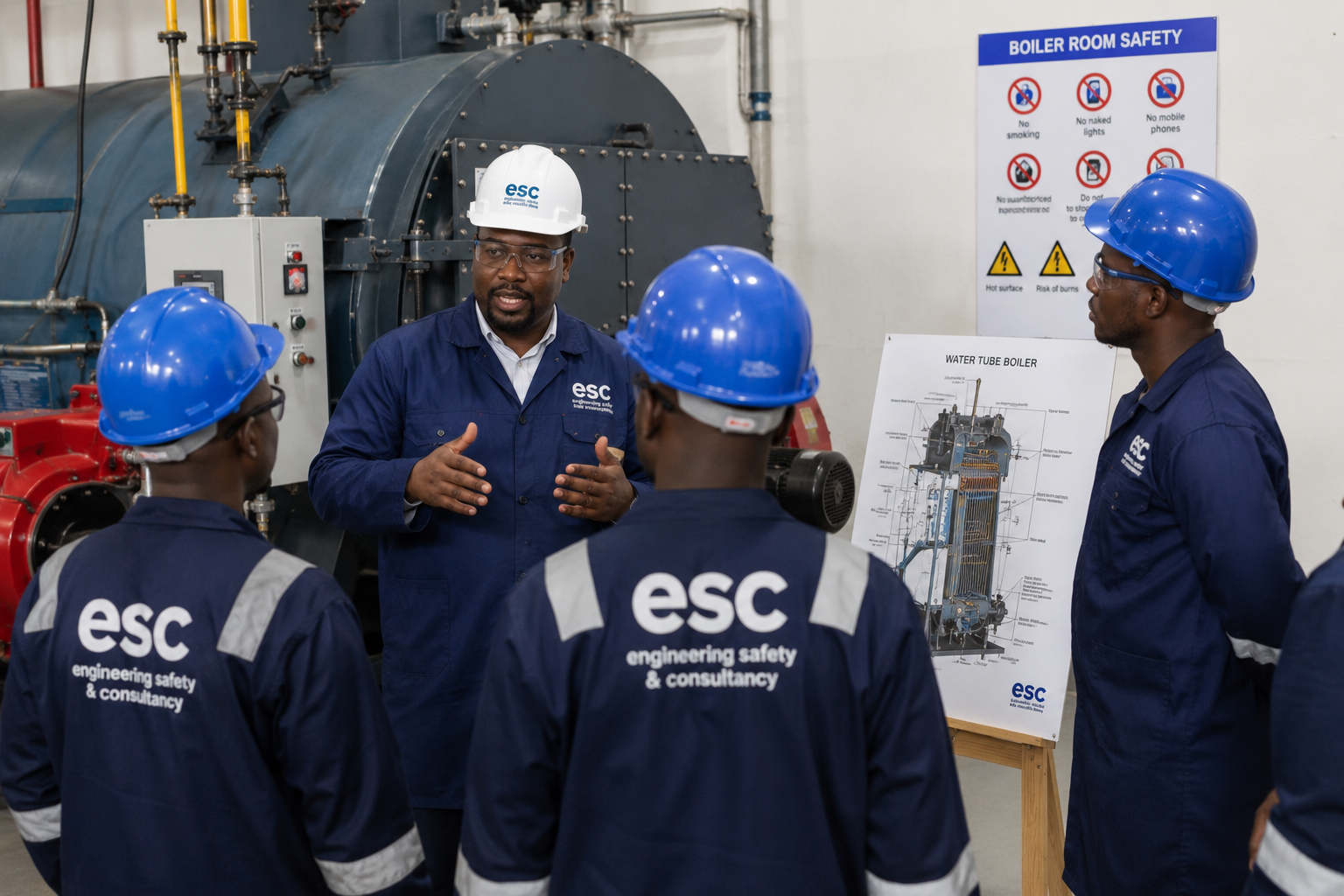 Engineering Safety Consultants technical safety team in Kenya